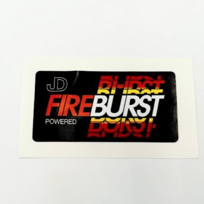 Picture of Glove Box Door Decal - "Fireburst" - M68528