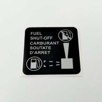Picture of Fuel Shut Off Decal - M69668